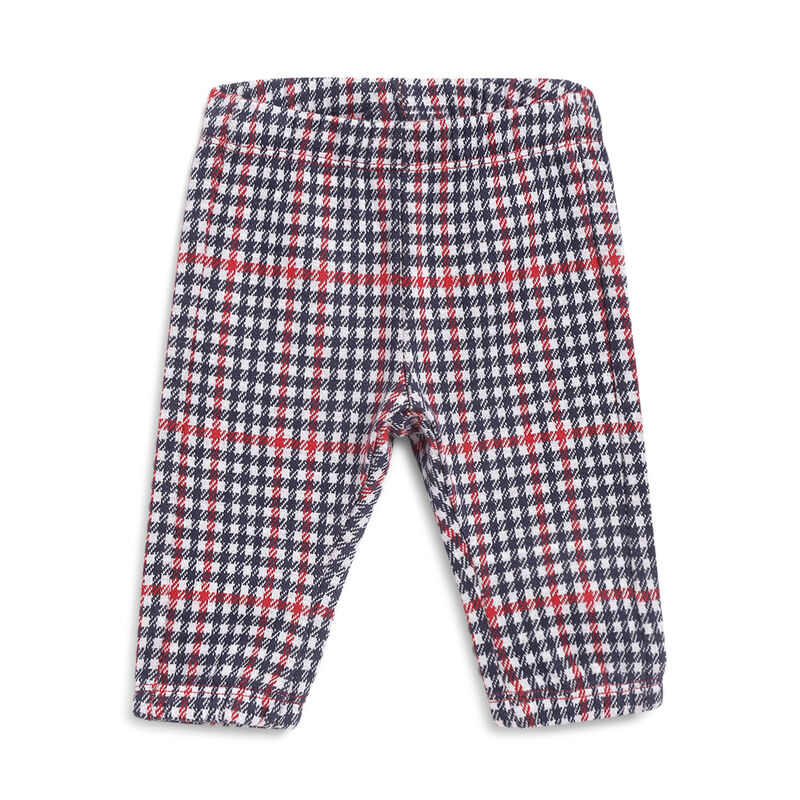 Boys White and Red Applique Sweatshirt With Trouser image number 2